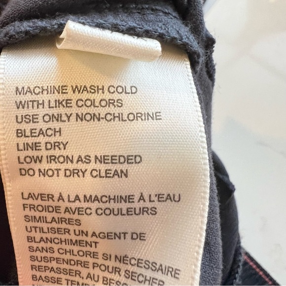 Anthropologie Pilcro The Cottage Corduroy Drawstring Pants in Navy - Picture 14 of 15